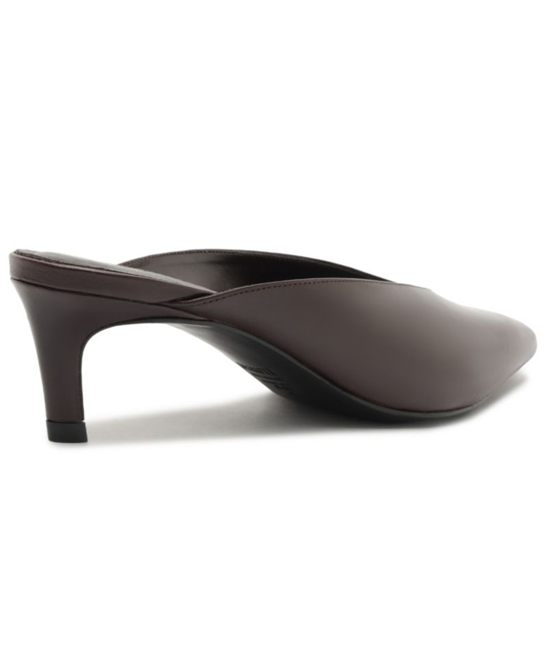 Women's Loren Mid-Heel Mule Pumps