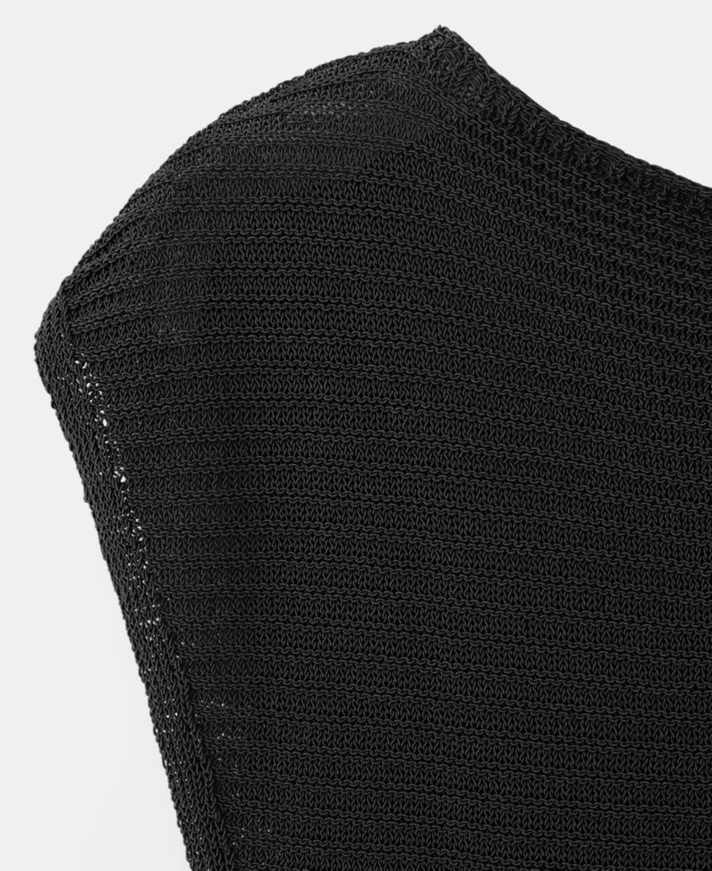 Women's Short-Sleeved Knitted Sweater