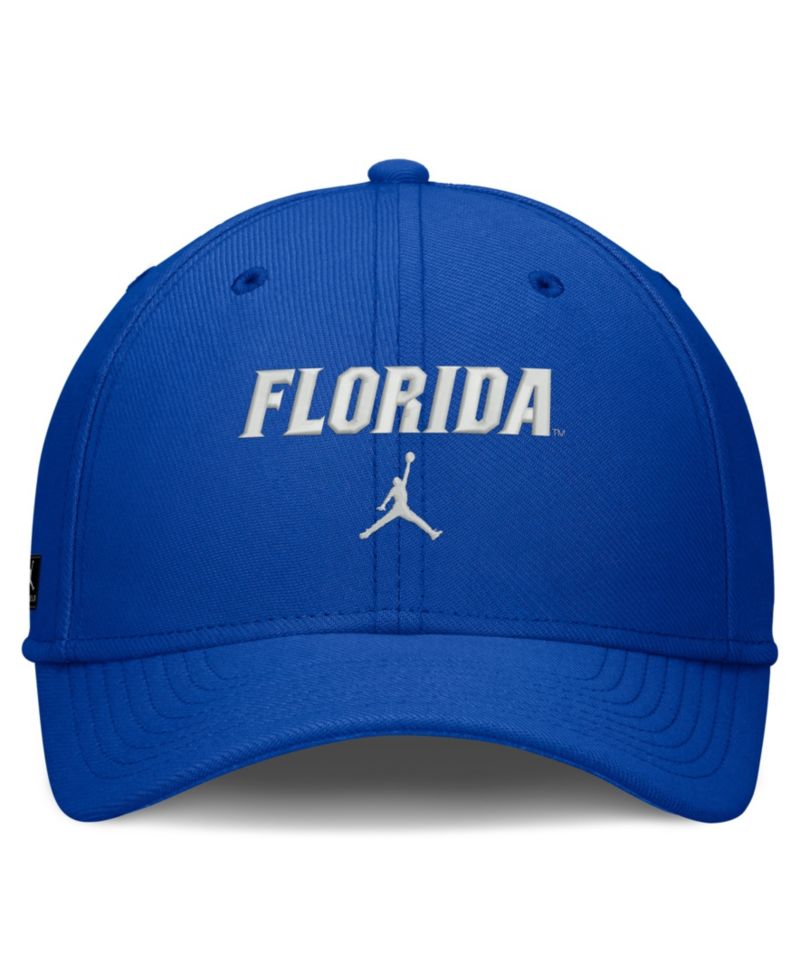 Men's Royal Florida Gators Rise On-Field Swoosh Flex Dri-FIT Flex Hat