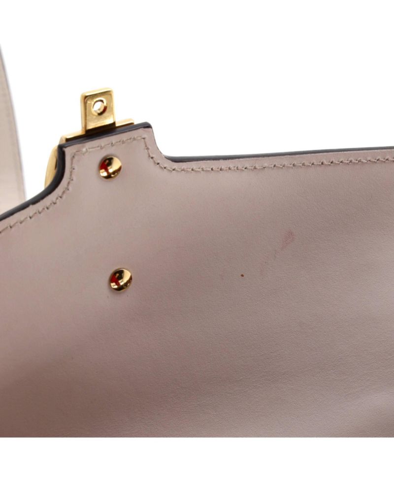 Large Sylvie Top Handle Bag Leather