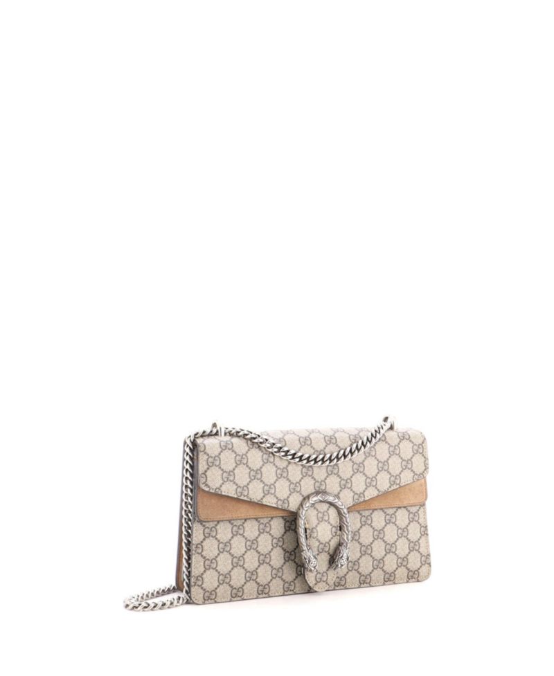 Small Dionysus Bag GG Coated Canvas