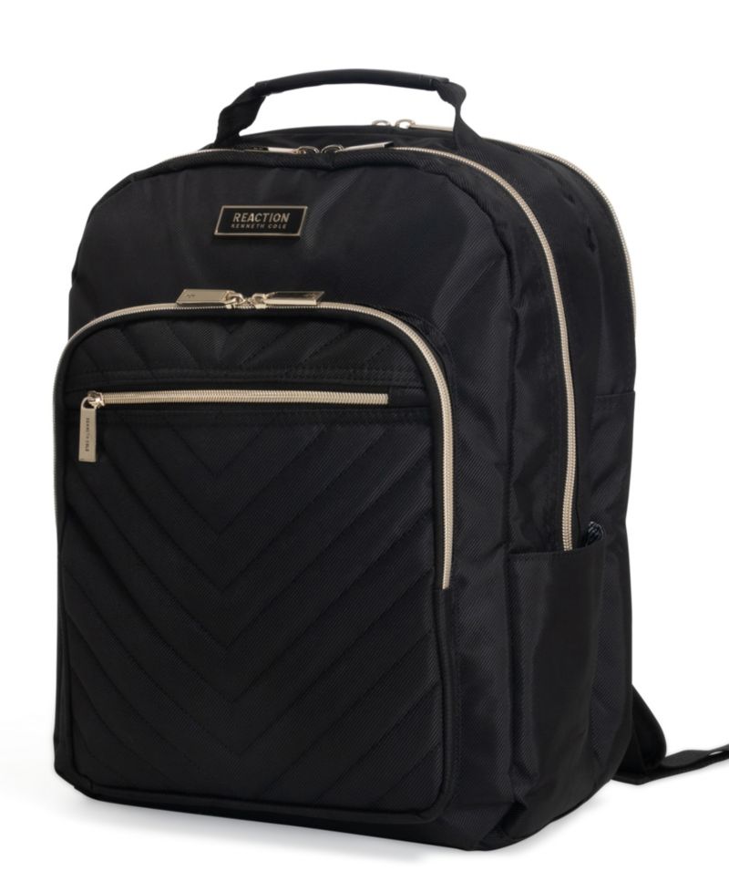 Chelsea Women's Chevron Quilted 15-Inch Laptop & Tablet Fashion Travel Backpack