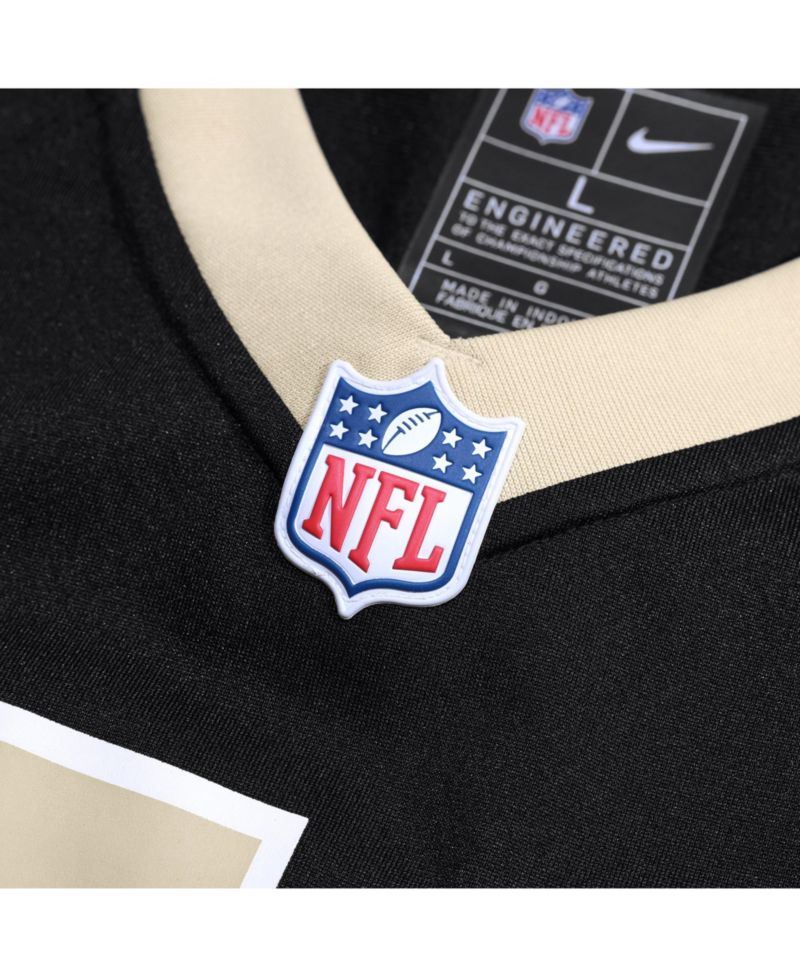 Big Boys and Girls Travis Etienne Jr Black New Orleans Saints Game Jersey