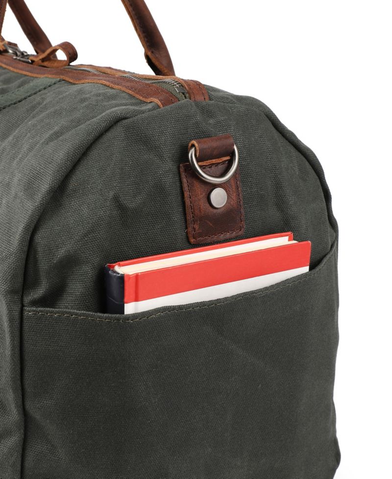 Hillside Bee-Wax Canvas Duffel Bag