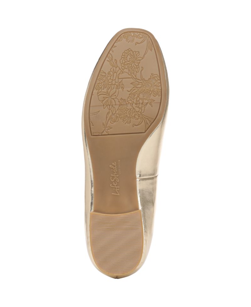 Women's Claudine Square Toe Block Heel Ballerina Flats