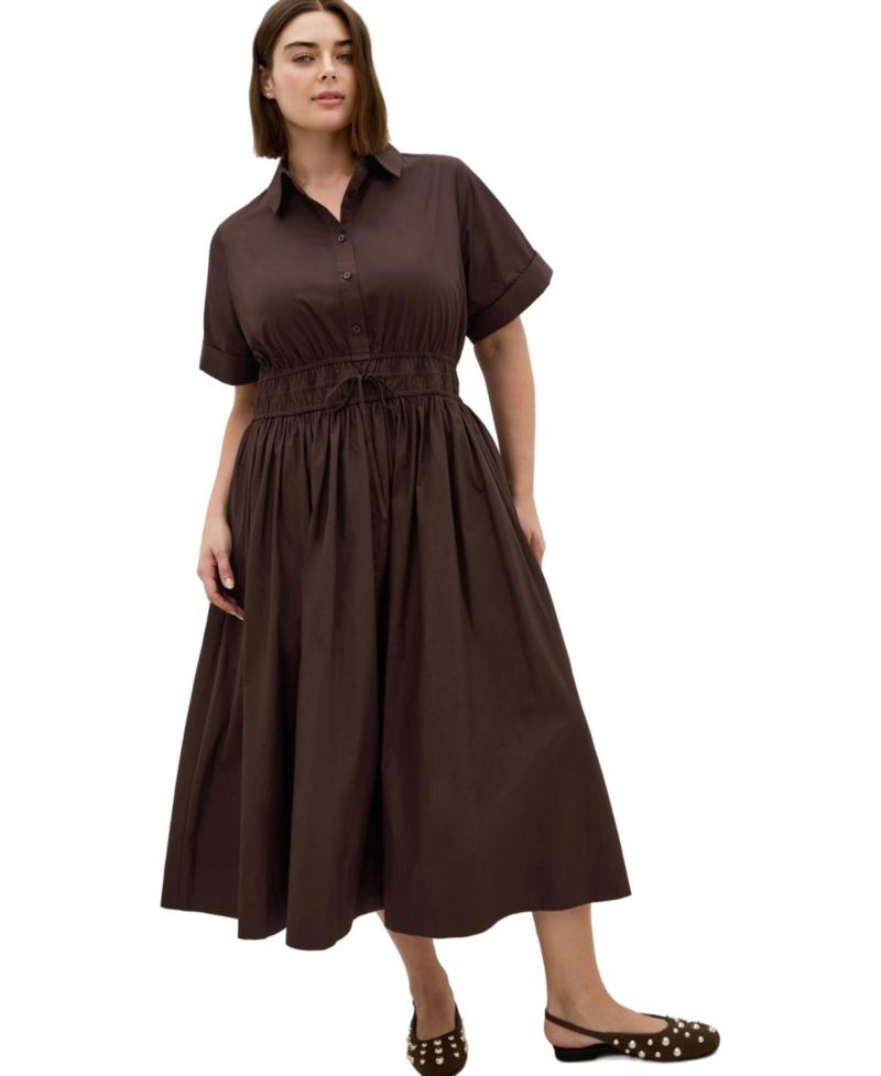 Women's Lana Midi Shirt Dress