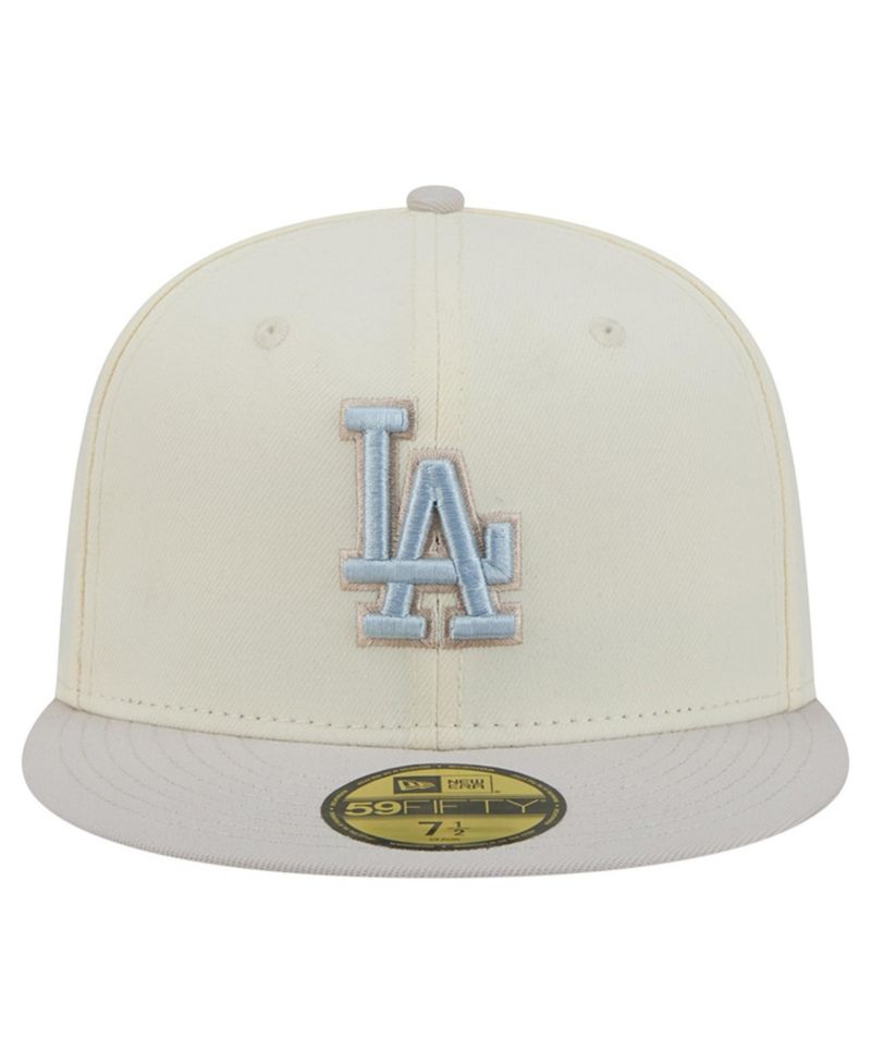 Men's Natural Los Angeles Dodgers Crisp Equinox World Series 59FIFTY Fitted Hat
