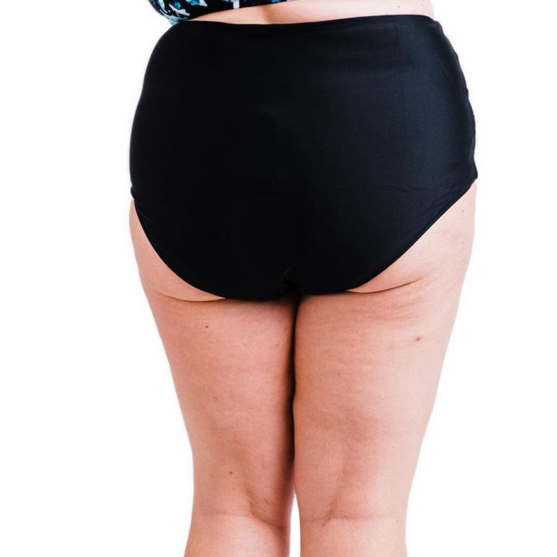 Plus Size High-Waisted Bikini Bottom