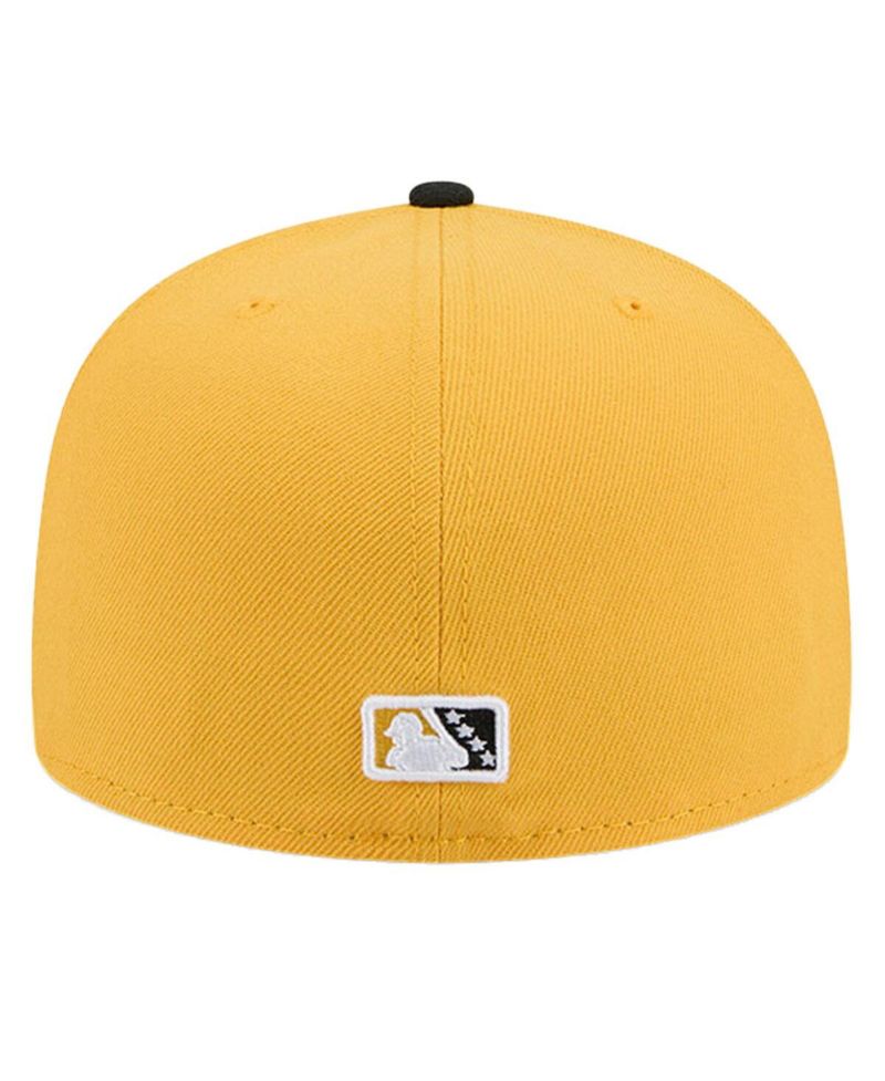 Men's Yellow Akron RubberDucks Copa de la Diversion 59FIFTY Fitted Hat
