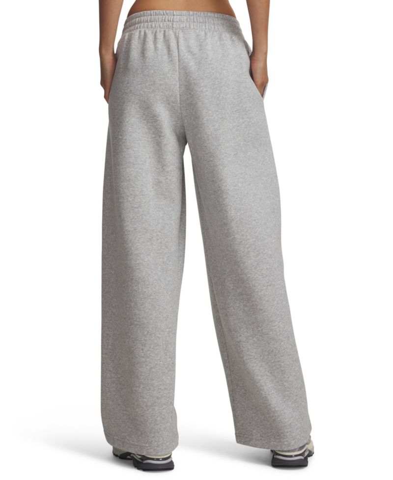 Women's Rival Pleated Varsity Wide-Leg Relaxed-Fit Sweatpants