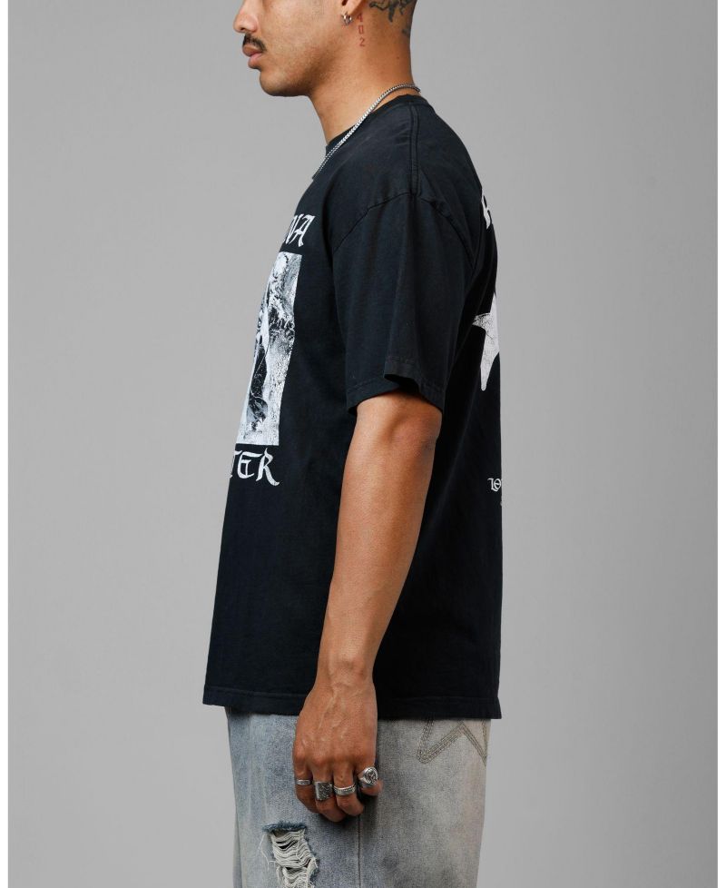 Men's Faded Print Flannel Shirt