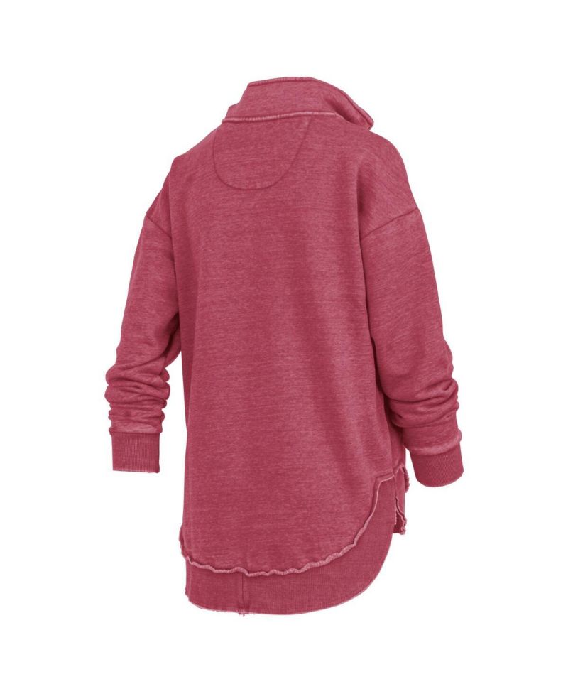 Women's Cardinal USC Trojans Northfork Sojourn Poncho Quarter-Zip Sweatshirt