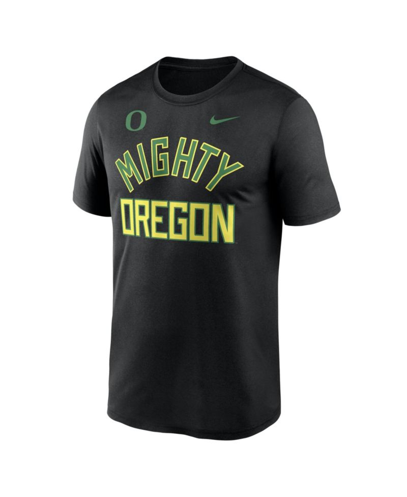Men's Black Oregon Ducks Primetime Arch Mantra Legend Dri-FIT T-Shirt