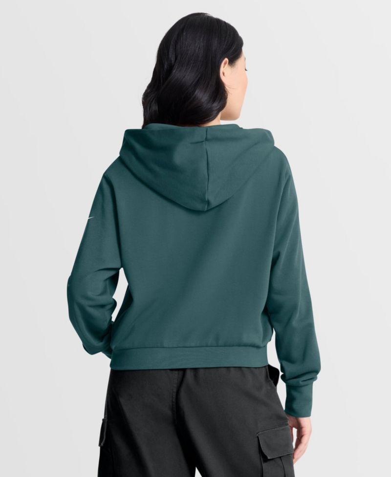 Women's Midnight Green Philadelphia Eagles Primetime Full-Zip Hoodie