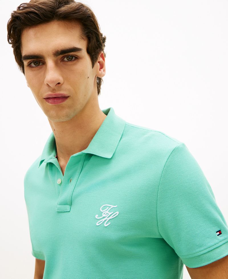 Men's Classic-Fit Embroidered Script Logo Polo Shirt