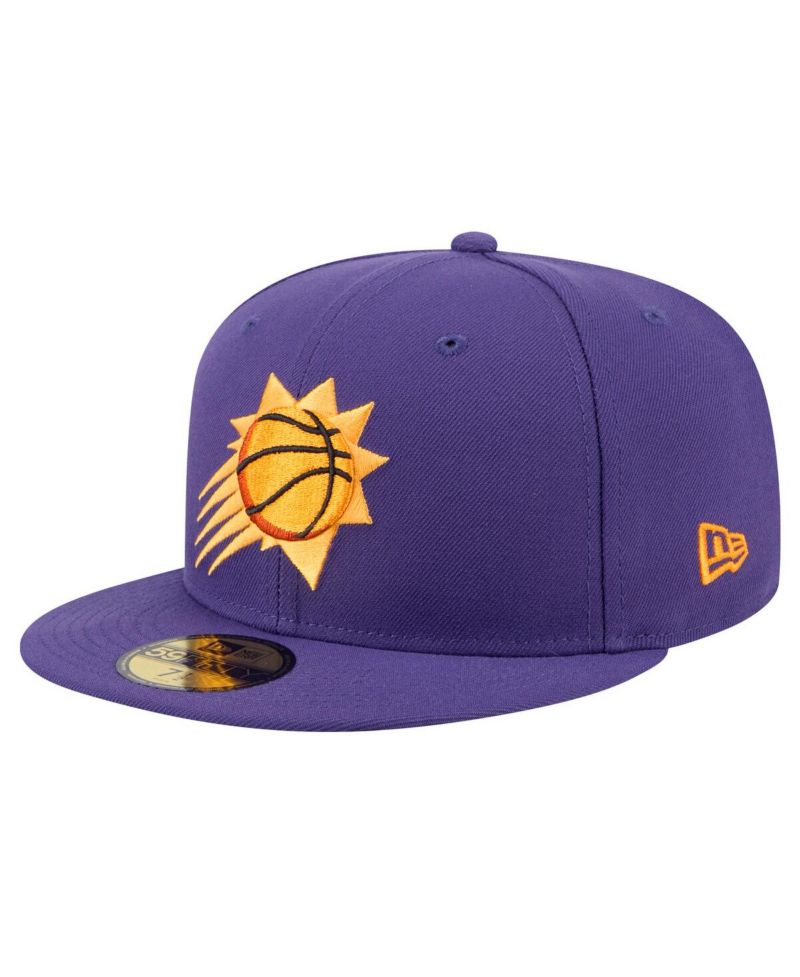 Men's Purple Phoenix Suns Throwback Pennant 59FIFTY Fitted Hat