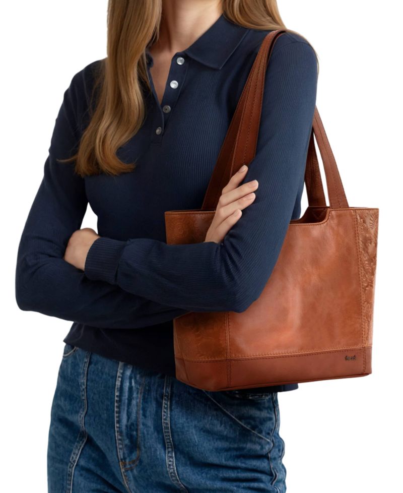 De Young Leather Tote