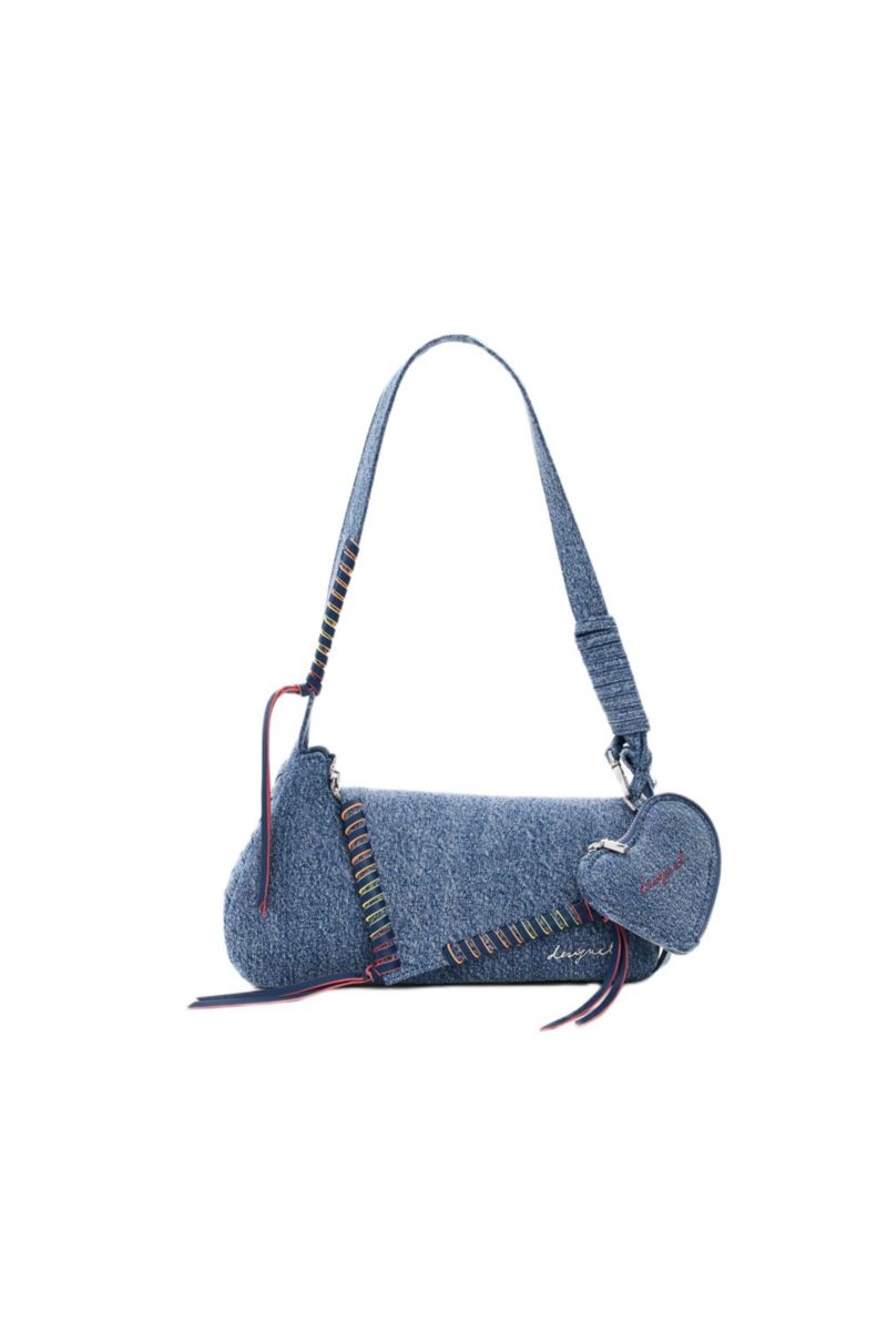 Women's Embroidered denim bag