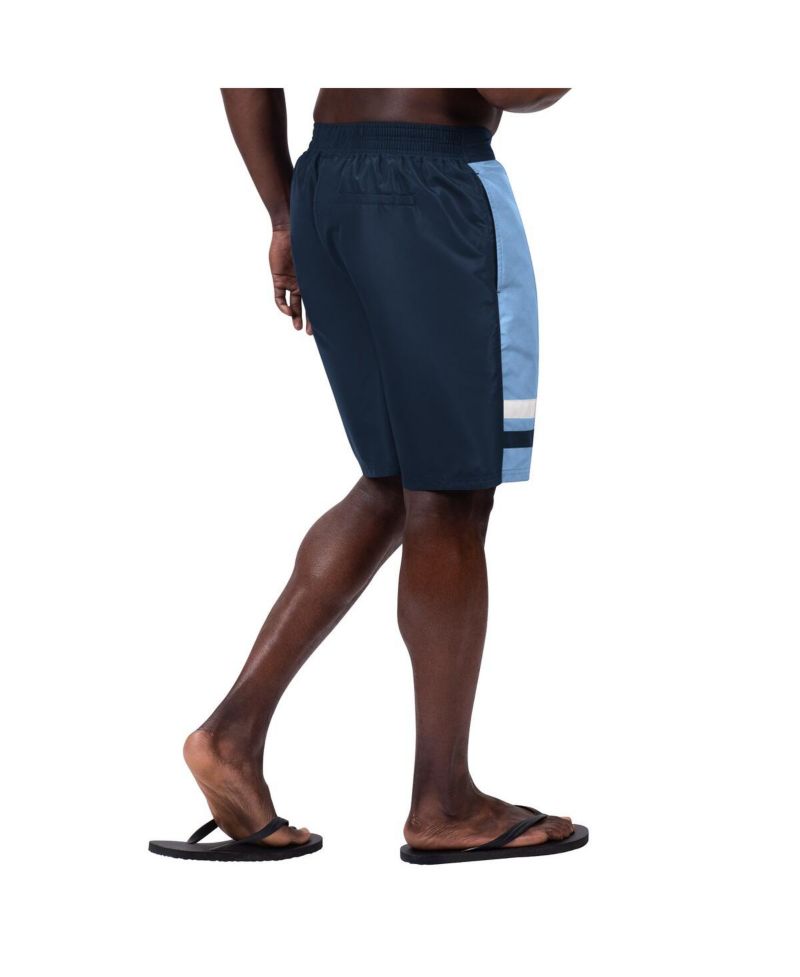Men's Navy Tampa Bay Rays Anchor Swim Trunks