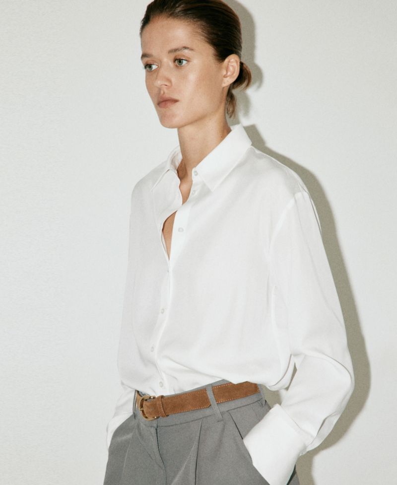 Women's Straight Lyocell Shirt