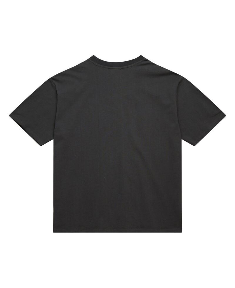 Women's Charcoal Chicago Bulls Hardwood Classics Oversized Boyfriend T-Shirt
