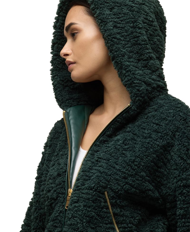 Women's Hooded Sherpa Jacket