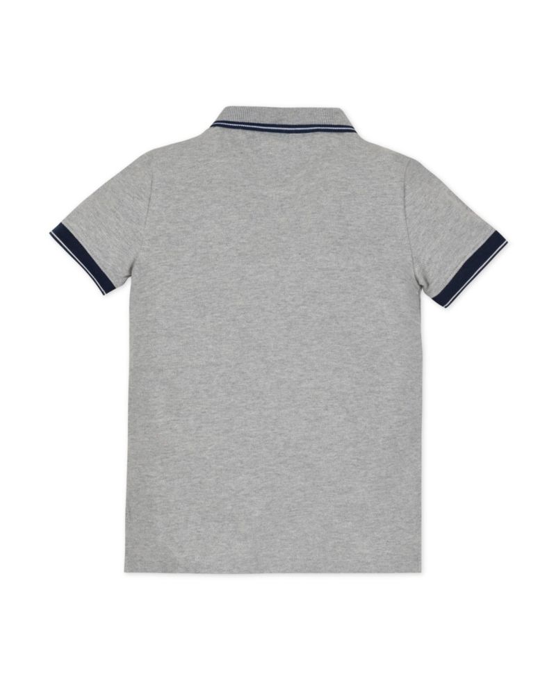 Baby Boys Short Sleeve Knit Pique Polo Shirt