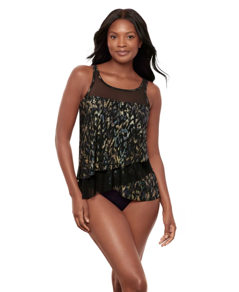 Illusionist Mirage Underwire Tankini Top