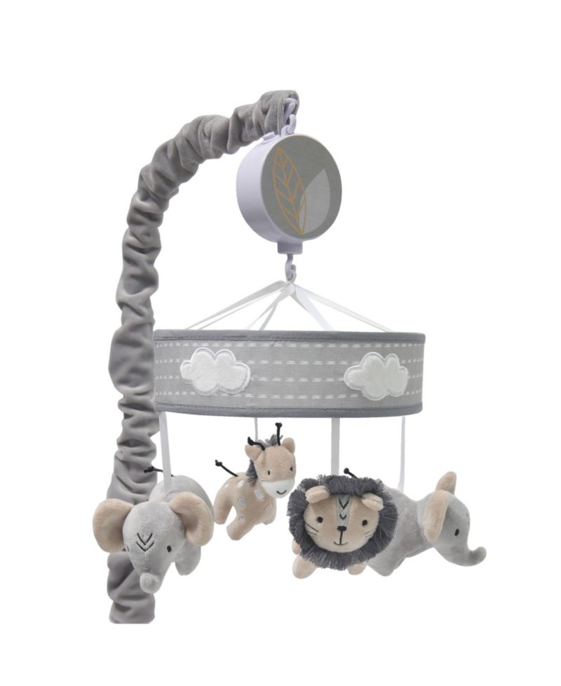 Baby Jungle Safari Musical Spinning Crib Mobile