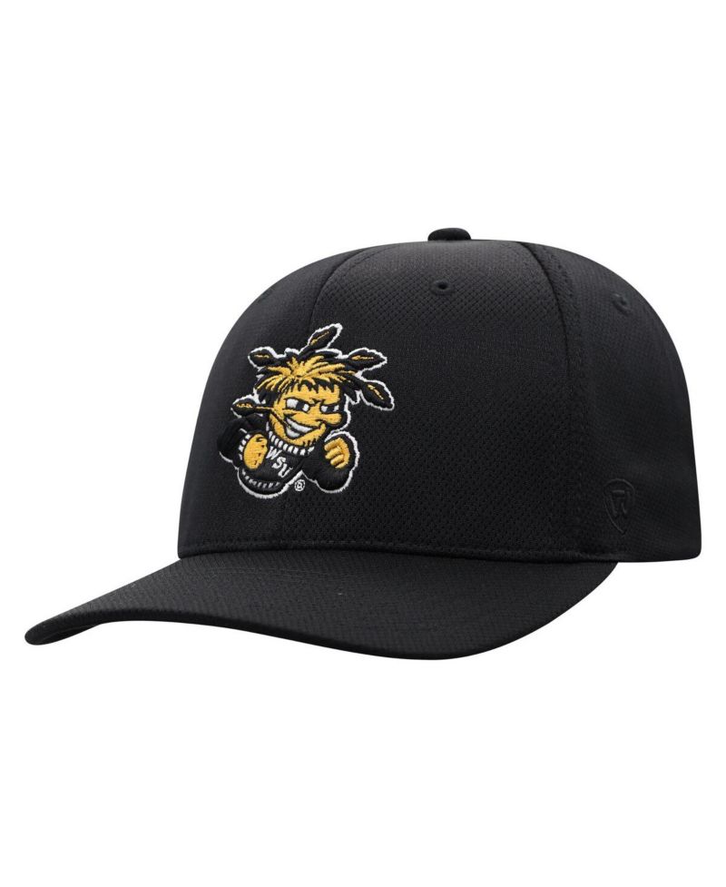 Men's Black Wichita State Shockers Reflex Flex Hat