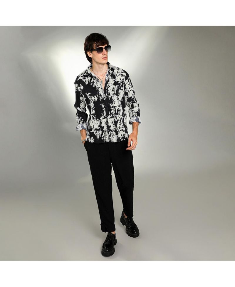 Men's Splash-Pleat Shirt