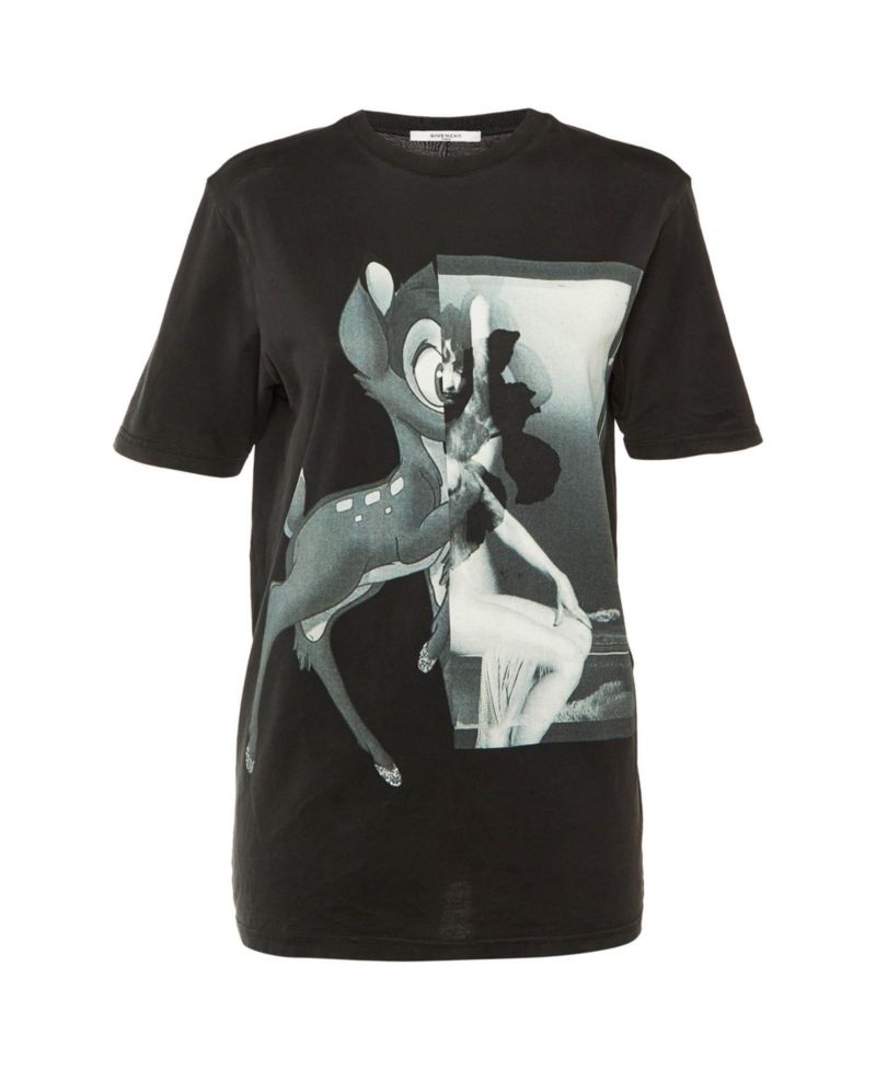 Women's Bambi Print Cotton T-Shirt
