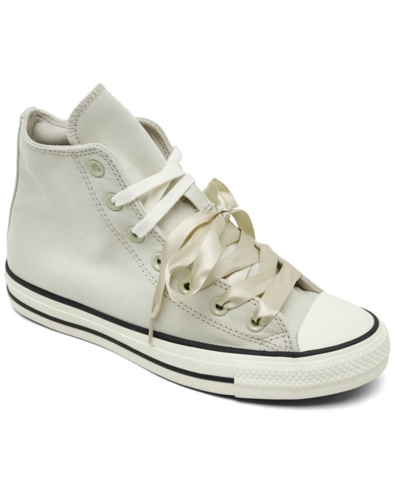 Women's Chuck Taylor All Star Peached Canvas High Top Casual Sneakers from Finish Line