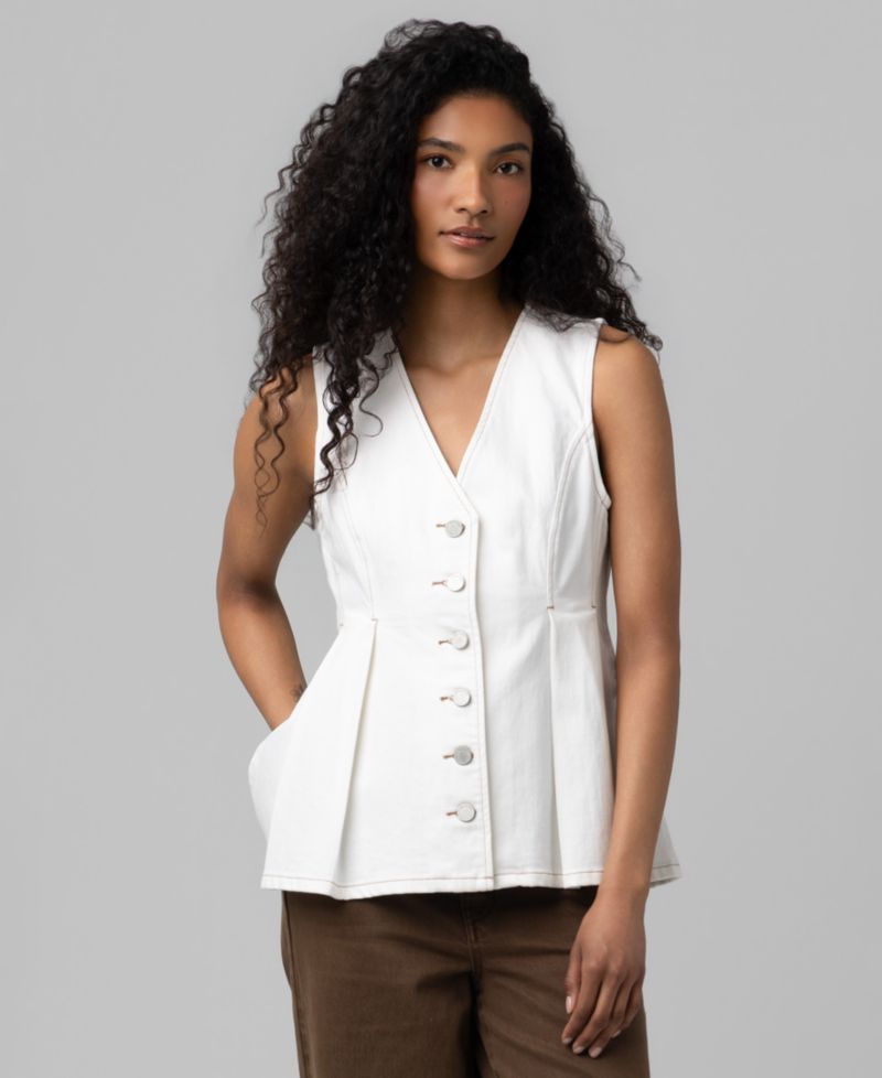 Women's V-Neck Sleeveless Top