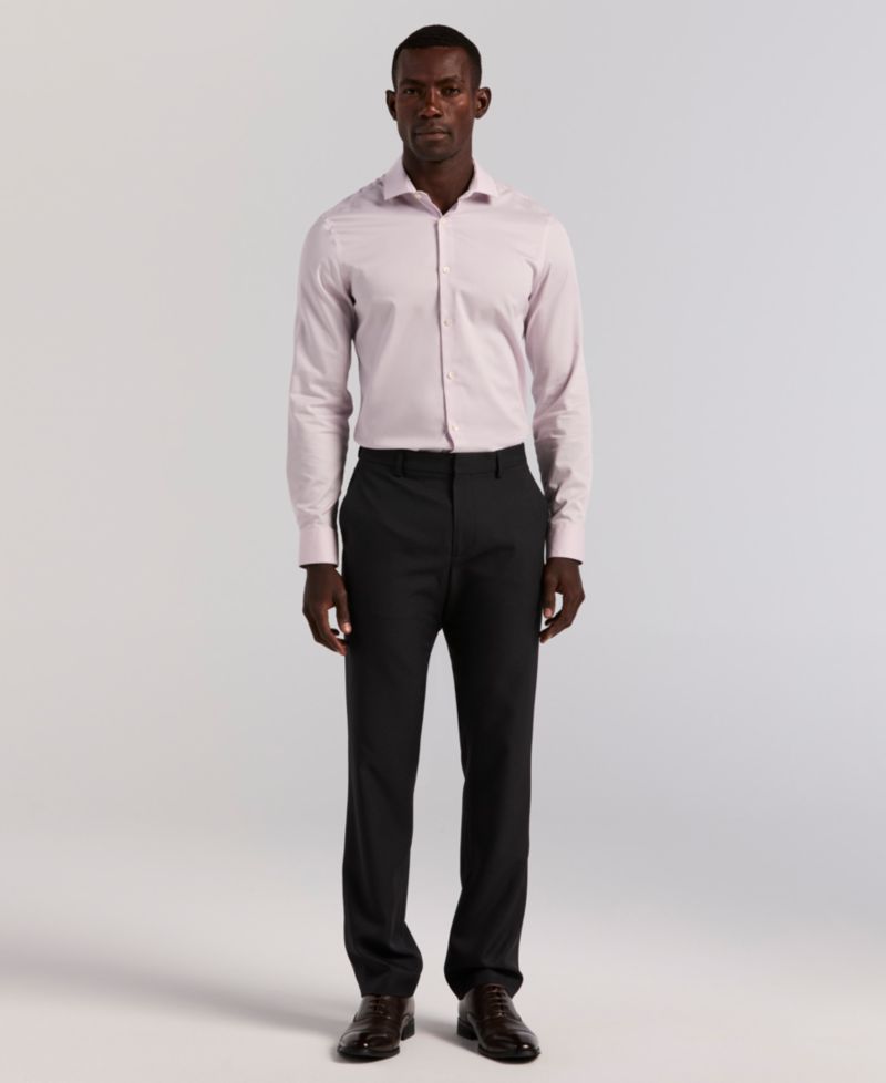 Men's Modern-Fit Stretch Solid Resolution Pants