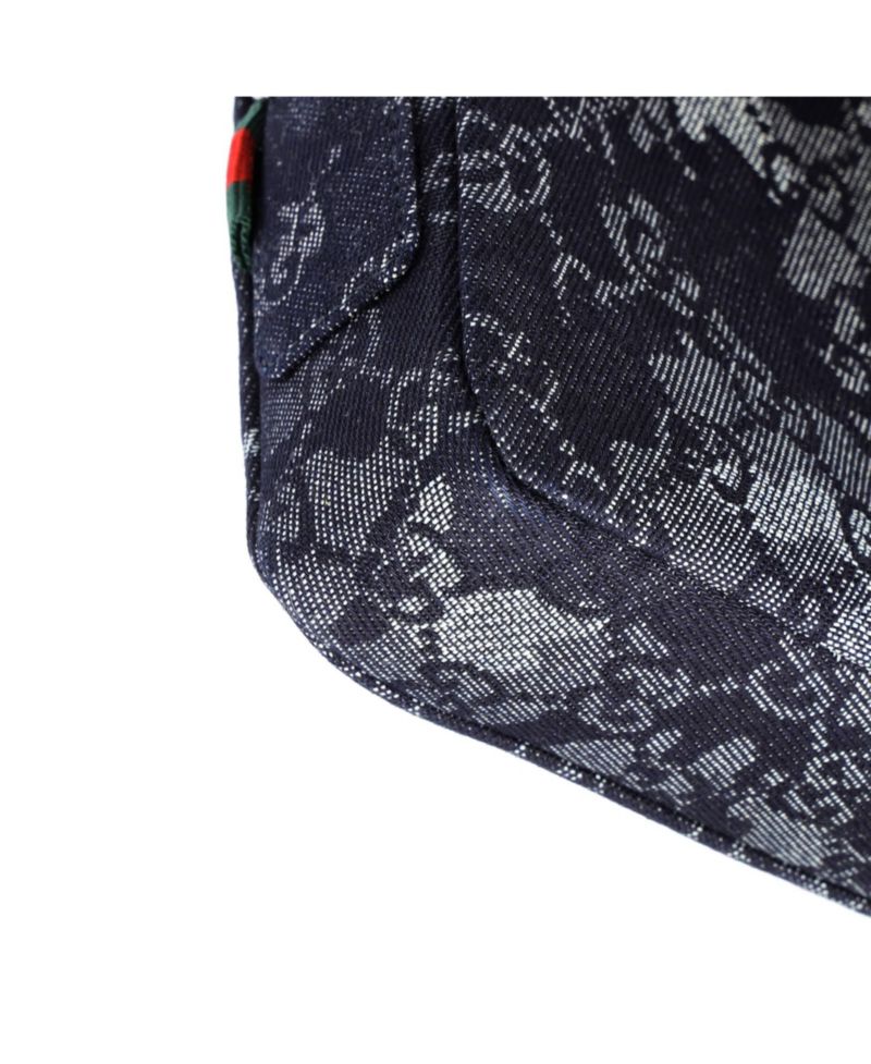 Convertible Crossbody Bag Camouflage GG Denim