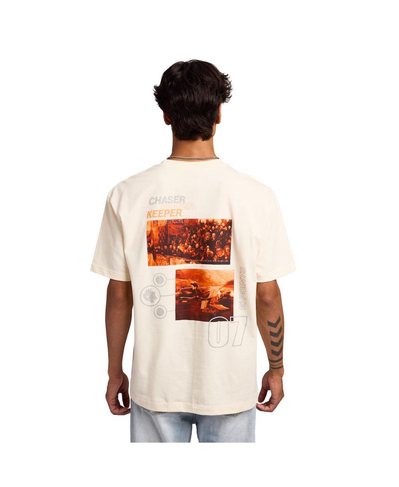 Men's Hogwarts Quidditch Tofu Crew Neck Short Sleeve T-shirt
