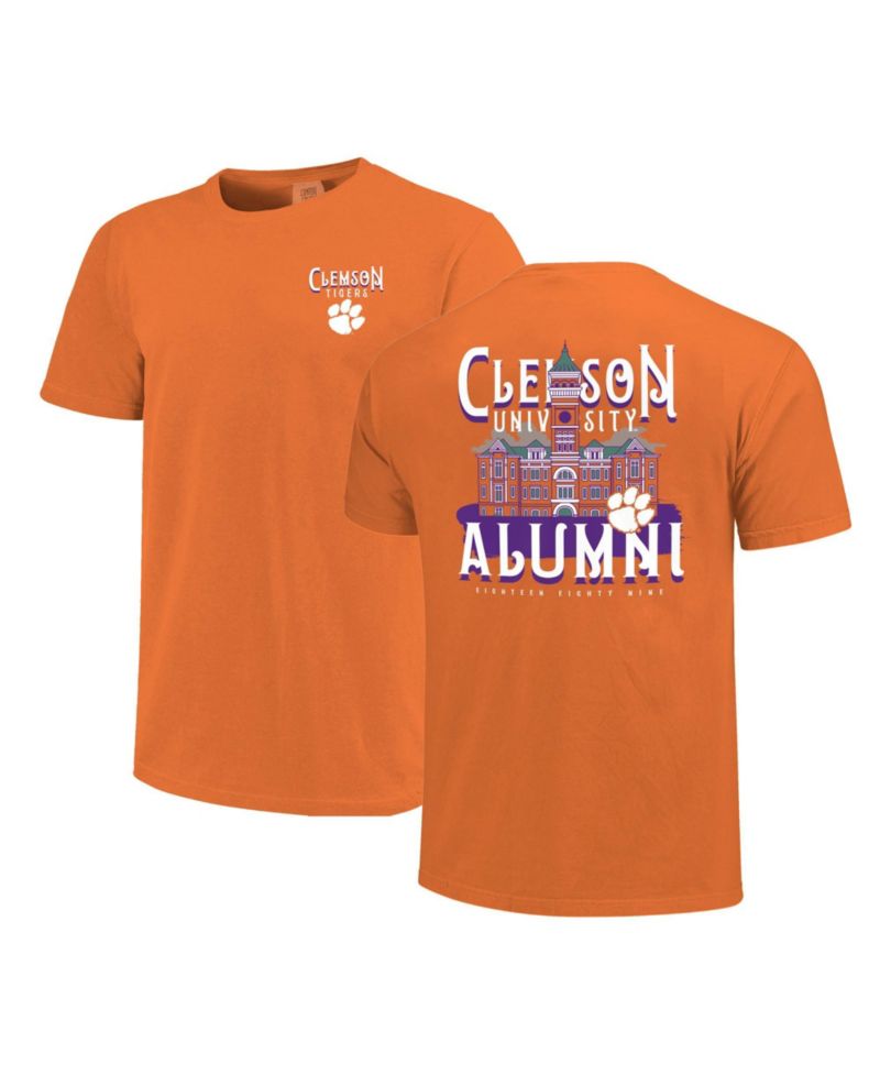 Women's Clemson Tigers Campus Alumni Heavyweight Cotton Relaxed-Fit T-Shirt