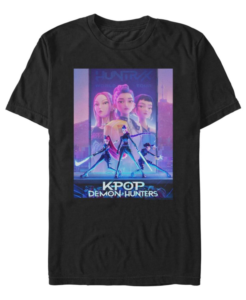 Men's K-Pop Demon Hunters Poster T-Shirt