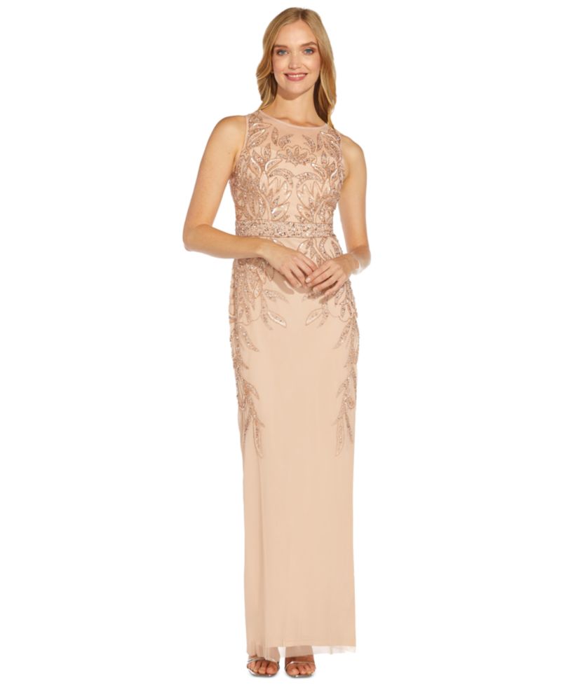 Adrianna Papell Beaded Gown