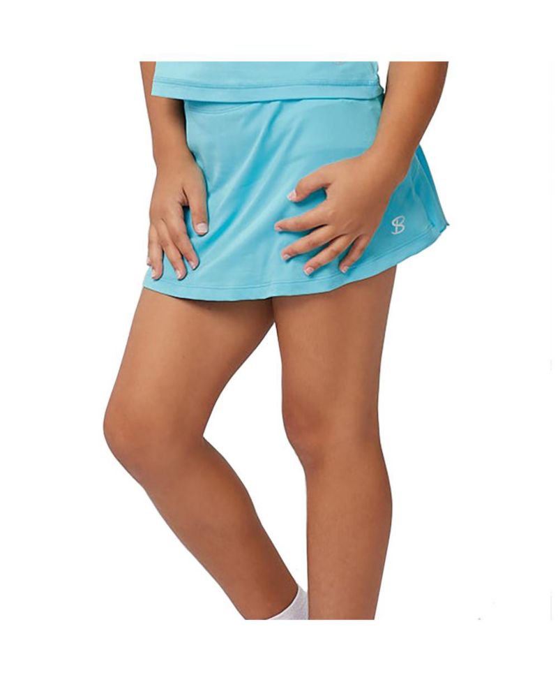 UV Girls Tennis Skirt - Neon Check / L