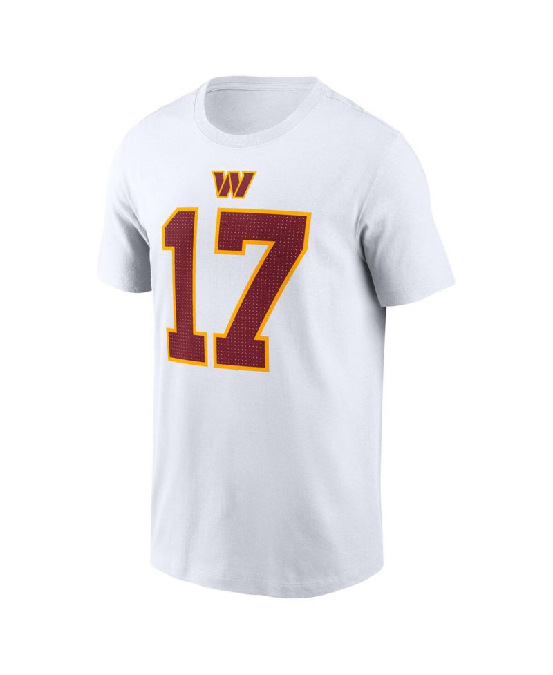 Men's Terry McLaurin White Washington Commanders Super Bowl Era Name & Number T-Shirt