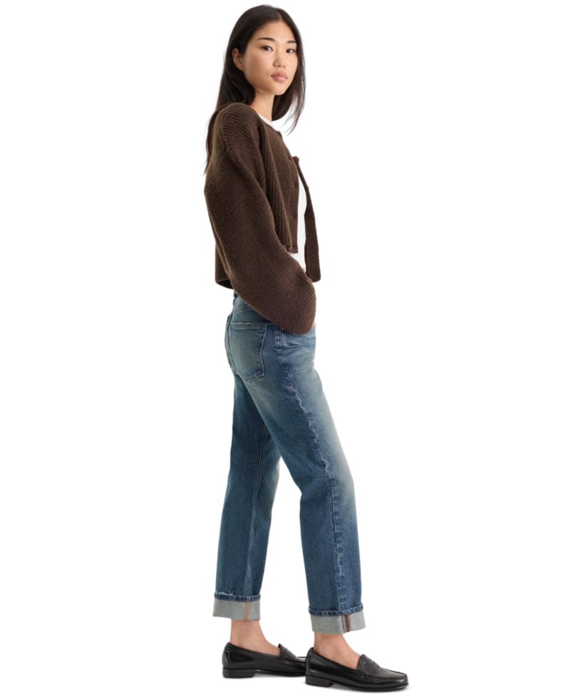 Women's Vintage Straight-Leg Ankle Jeans