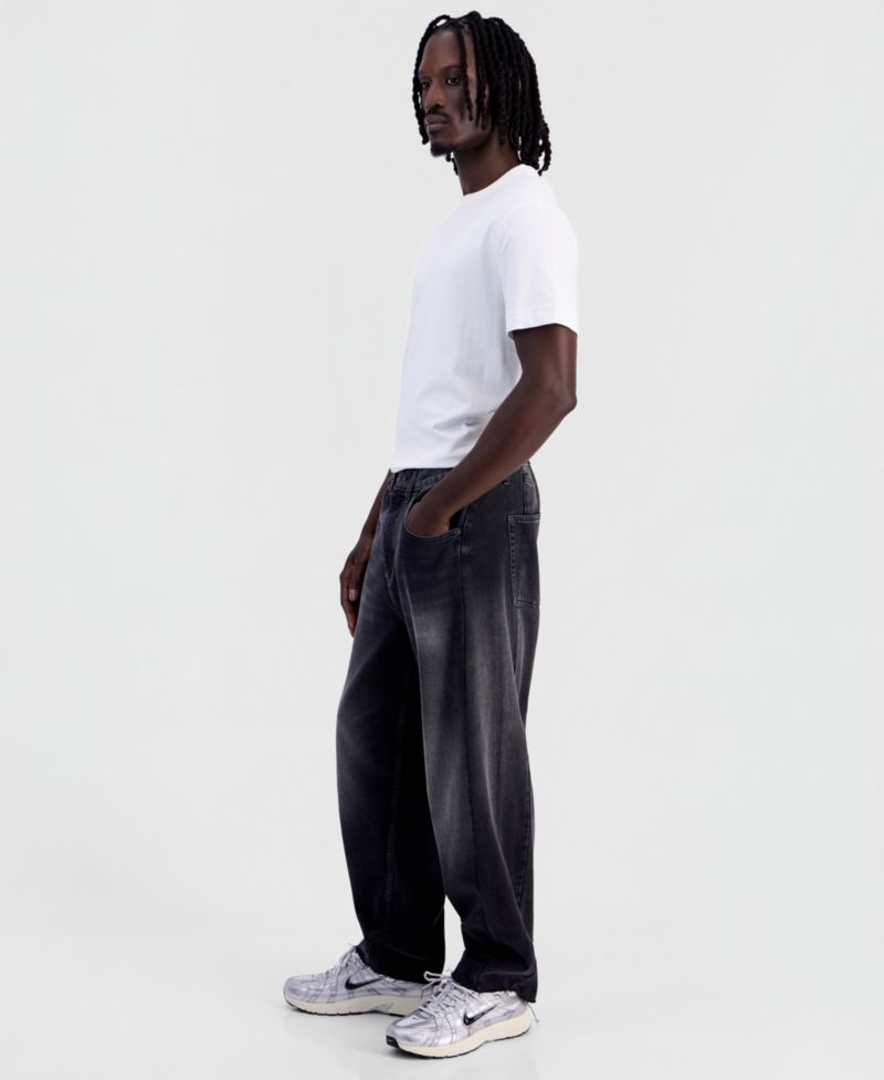 Men's Barrel Relaxed-Fit Jeans, Macy's Exclusive