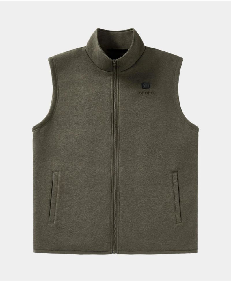 Men's 4-Zone Fleece Heated Vest