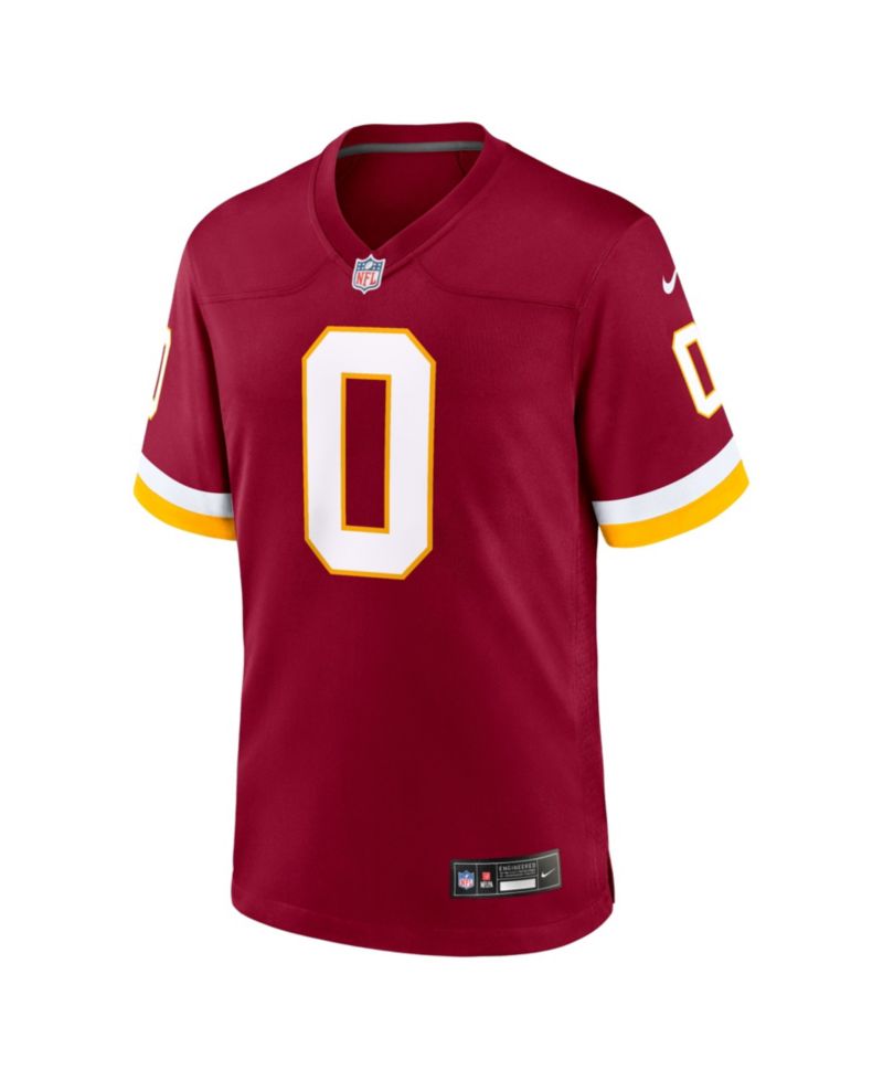 Men's Mike Sainristil Burgundy Washington Commanders Game Jersey