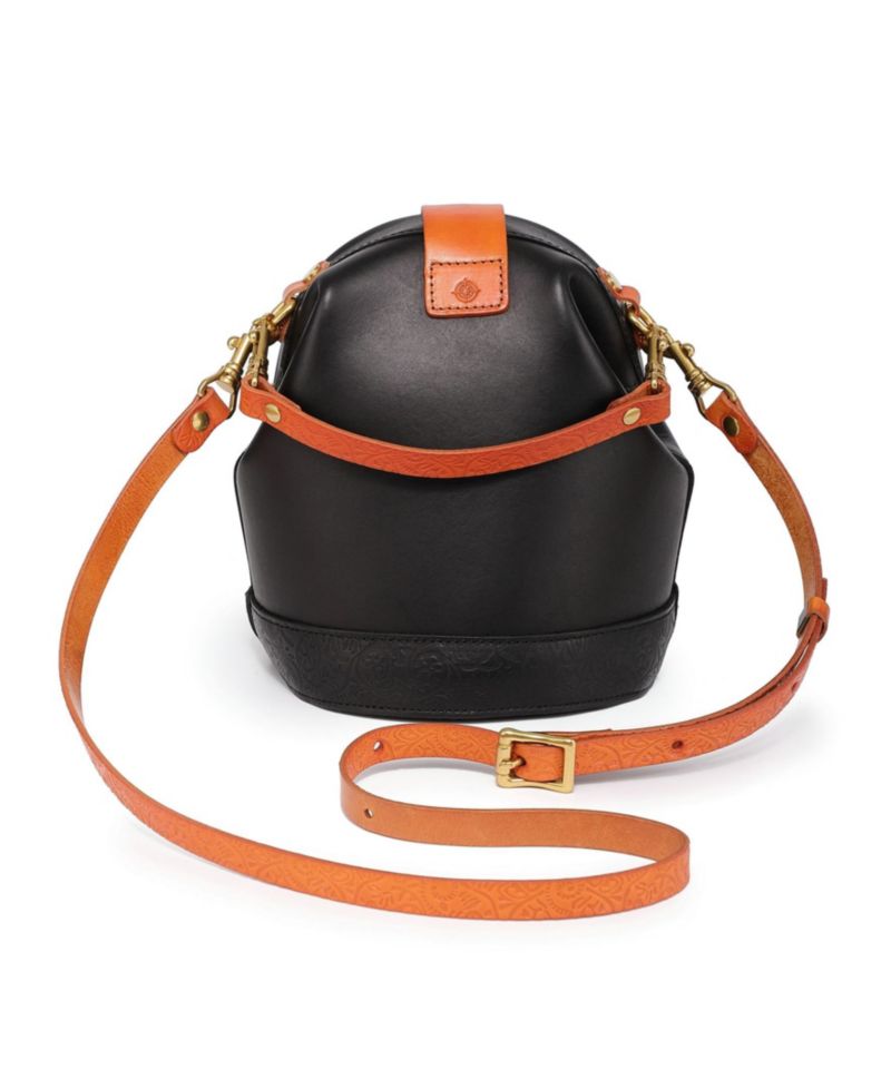 Doctor Mini Leather Bucket Crossbody Bag
