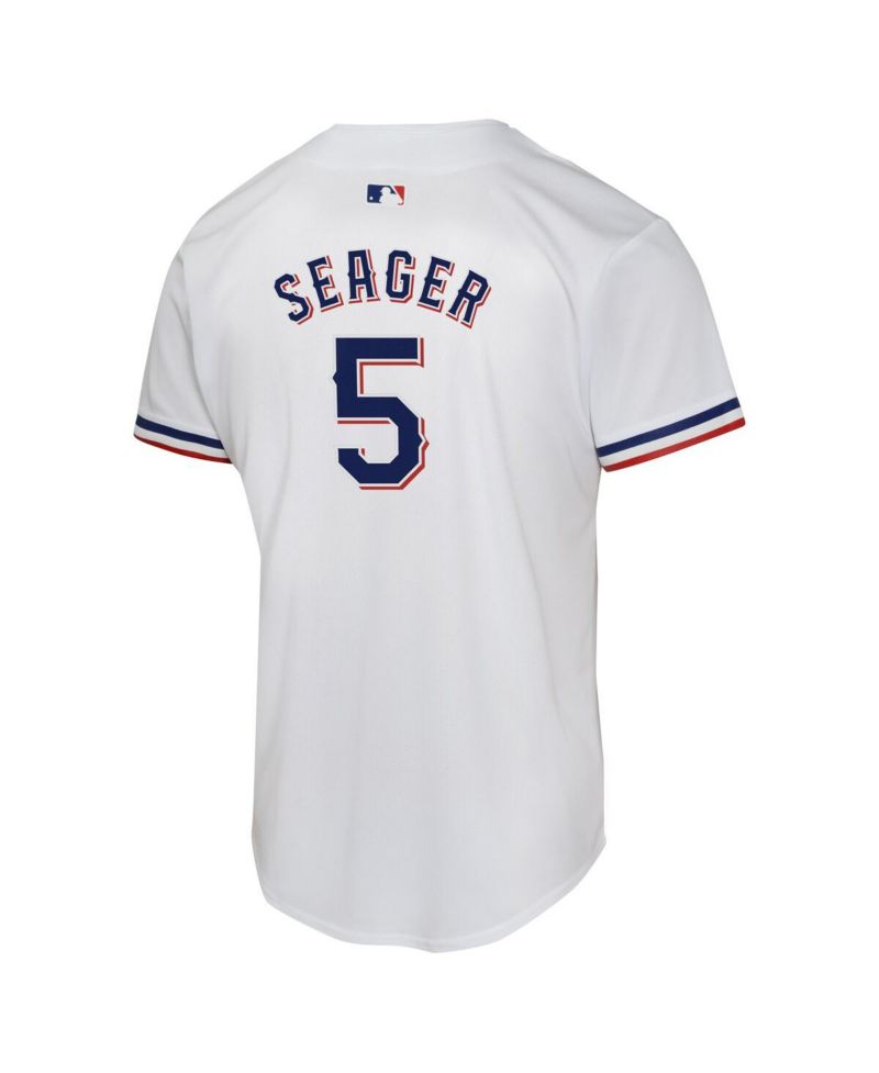 Big Boys and Girls Corey Seager White Texas Rangers Home Game Player Jersey