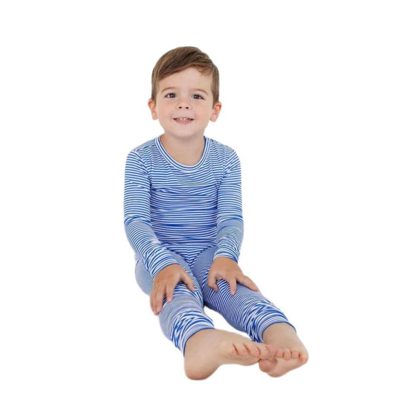 Toddler Boys Stripe Pajama Set