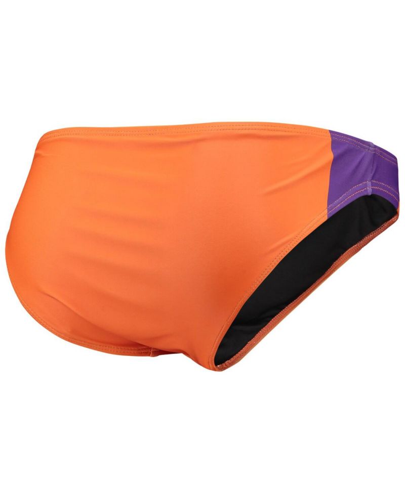 Women's Orange Clemson Tigers Wordmark Bikini Bottom